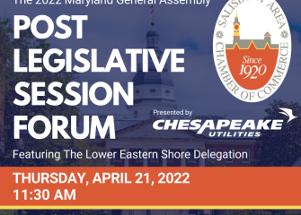 The SACC to Hold Maryland General Assembly Post Legislative Session Forum