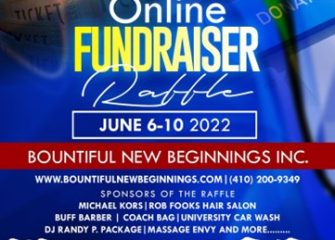 Bountiful New Beginnings Inc. Online Fundraising Raffle June 6 – 10