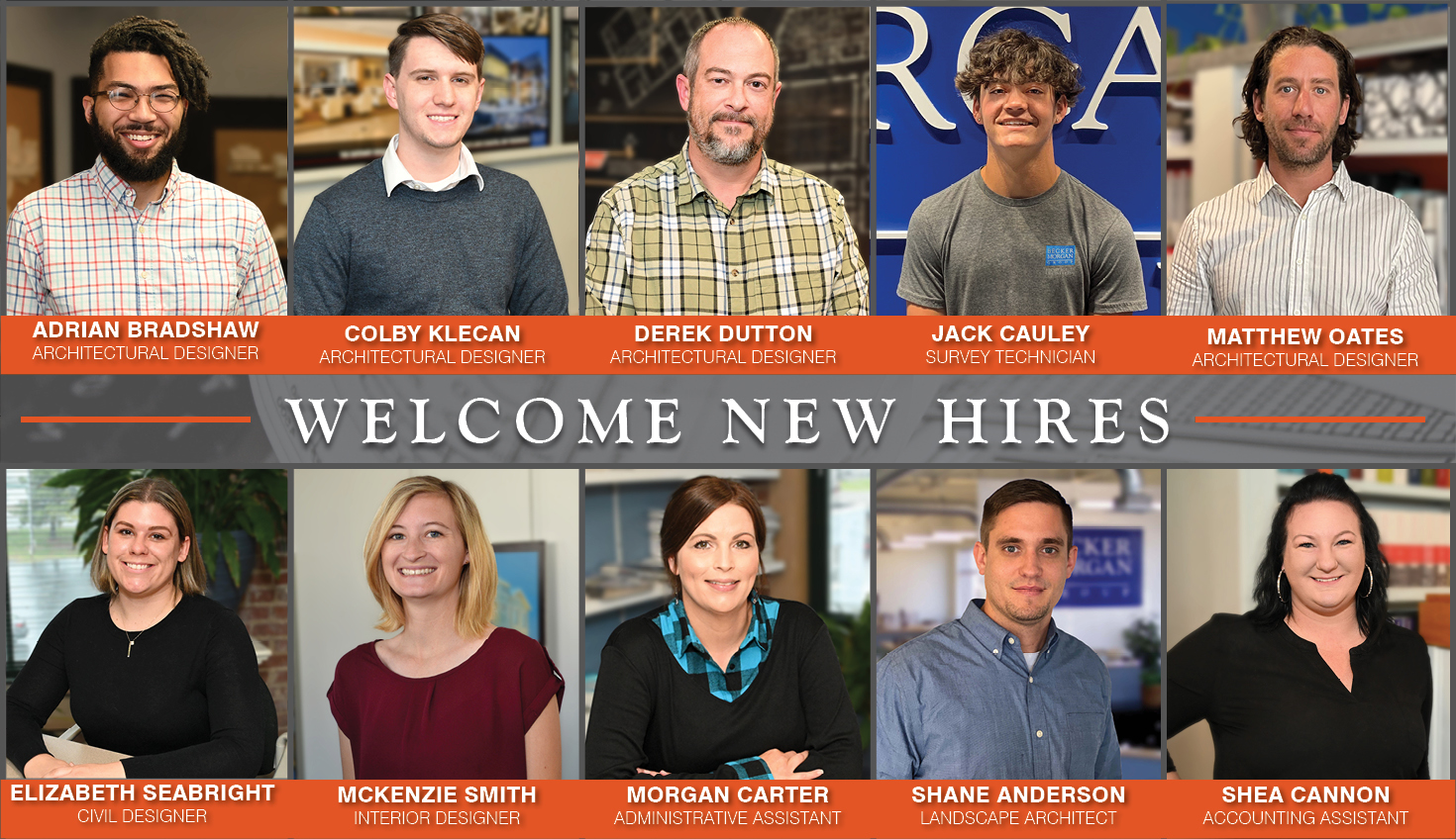 Becker Morgan Group Welcomes New Staff Members - SBJ