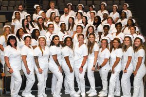 CPN GRADS. Certificate of practical nursing graduates of Wor-Wic Community College who participated in a recent awards and recognition ceremony are shown in a group photo.