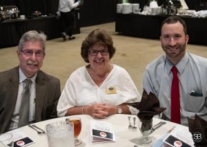 Mark Sewell, Dawn Rayne, and David Engelhardt of Hebron Savings Bank