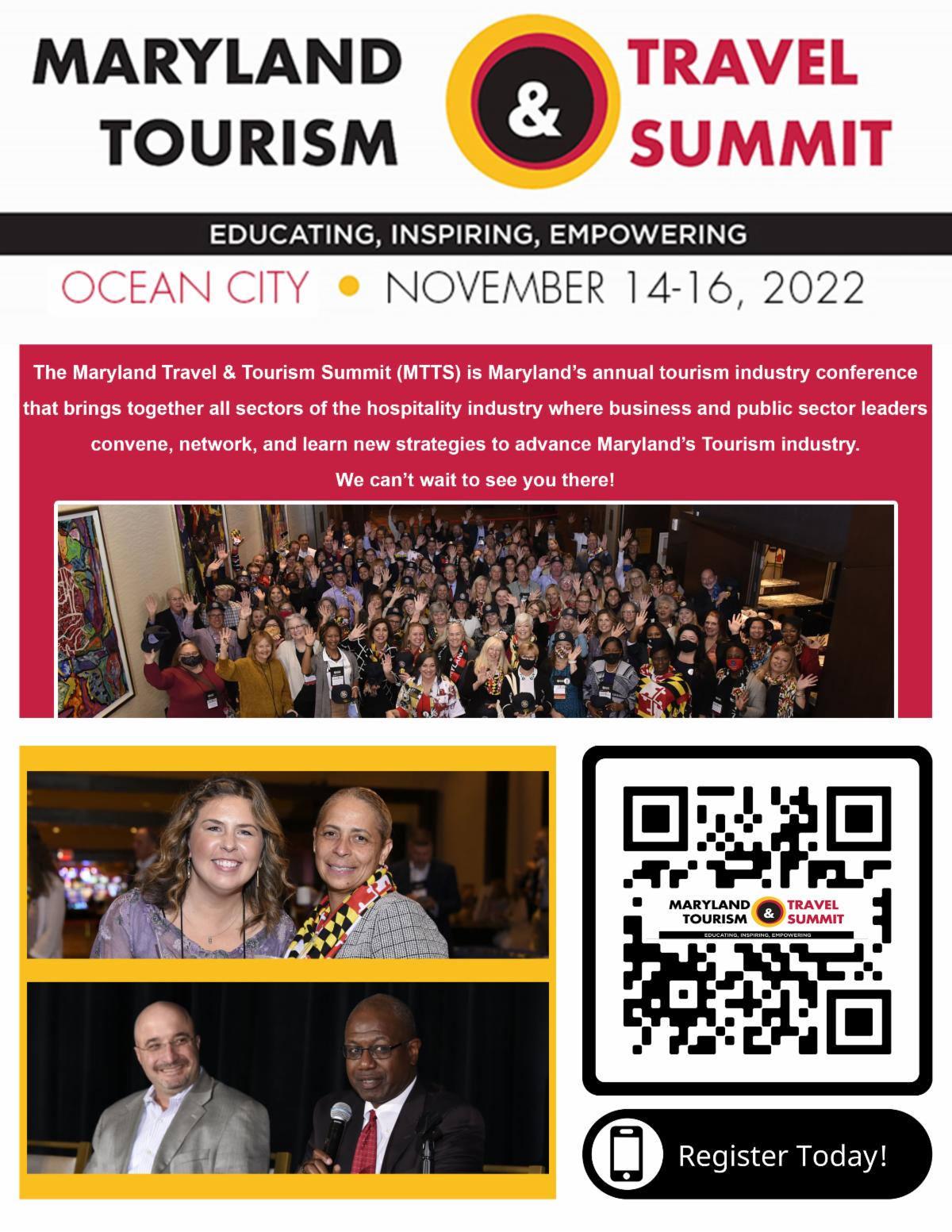 maryland travel and tourism summit