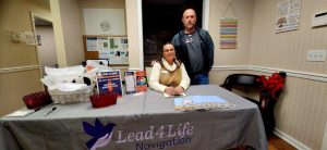 People at Lead4Life table