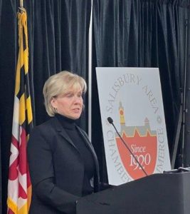 January 2023 GML featured speaker Mary D. Kane, President, Maryland Chamber of Commerce