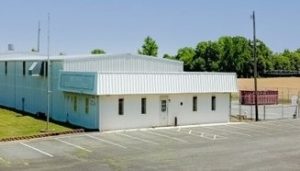 exterior of building and parking lot