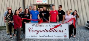 Ribbon Cutting for new SACC member SBYFIT