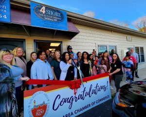 Official Ribbon Cutting for 4 Shore Tag and Title Agency
