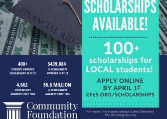 Over $600,000 in Scholarships Available to Local Students