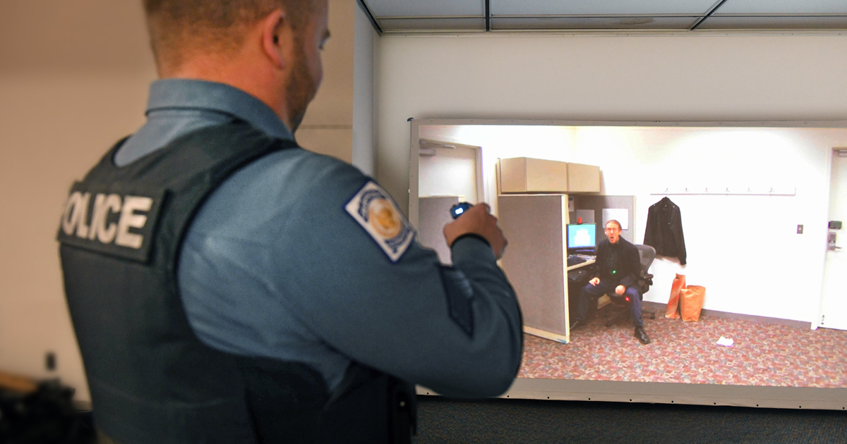 SU Police Department Unveils Cutting-Edge Police Training Simulator For ...