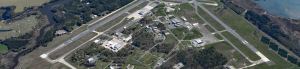 aerial view of flight facility in virginia