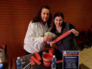 Special thanks to Michelle Low and Christy Hoffa for a great job at selling the 5050 tickets! (1)