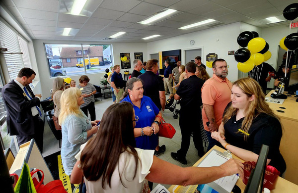 Fantastic networking event at Meineke's!
