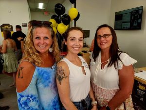 L-R Colleen Nichols, Christina Fuller and Paula Nichols