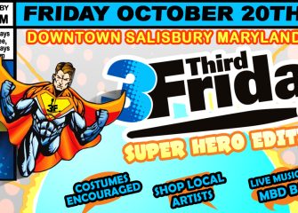 October 3rd Friday Features Superhero Theme