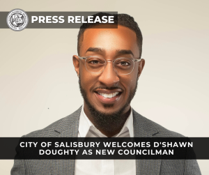 Headshot of D'Shawn Doughty as New Councilman