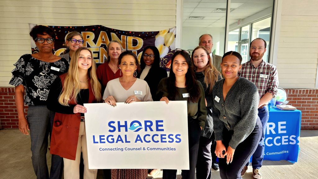 Shore Legal team and volunteers