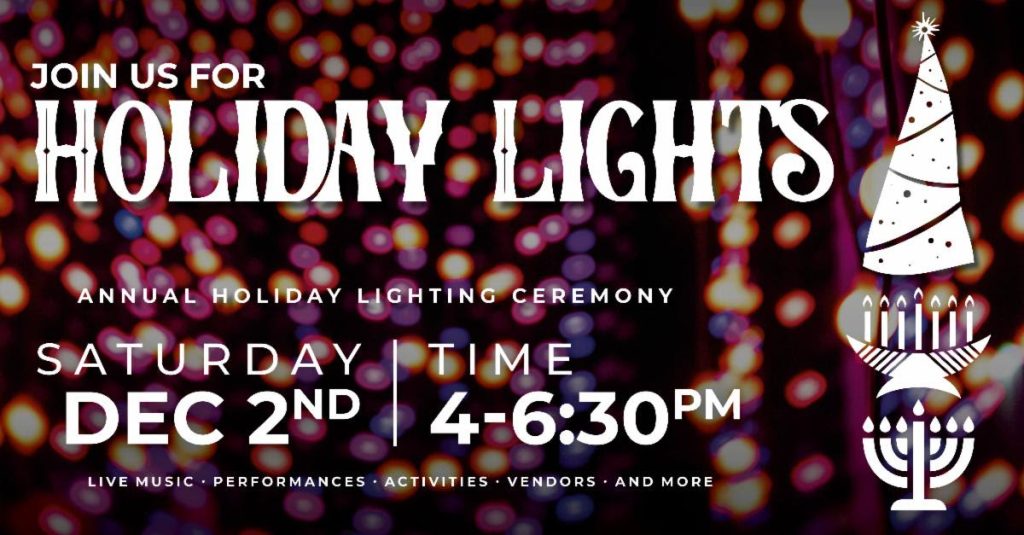 Infographic of the Holiday Lights in Salisbury, MD