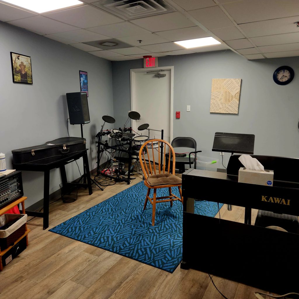 interior of AMP Studio in Salisbury, MD
