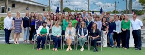 Large group photo outside