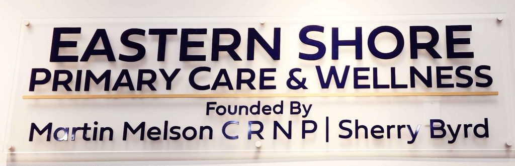 Eastern Shore Primary Care & Wellness sign