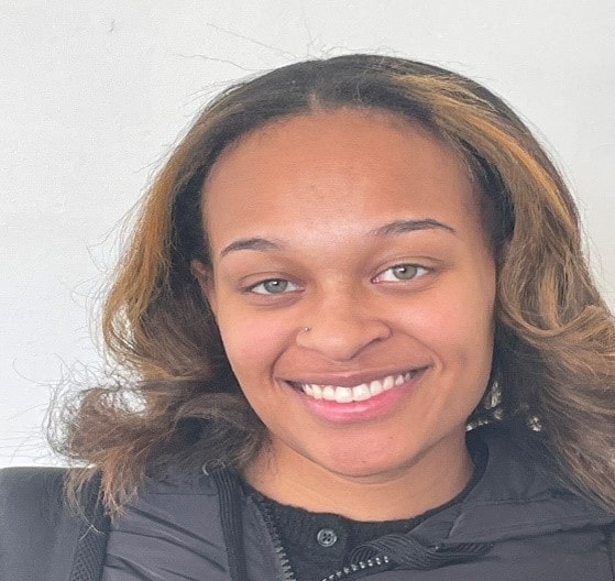 Headshot of a young African American female