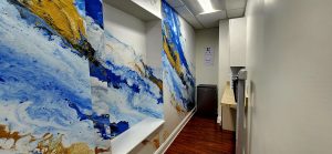 Eastern Shore Primary Care & Wellness artwork on the walls