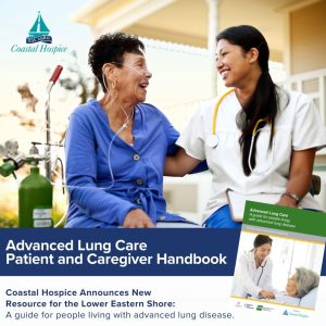 Nurse and patient discussing the New Advanced Lung Care Program presented by Coastal Hospice