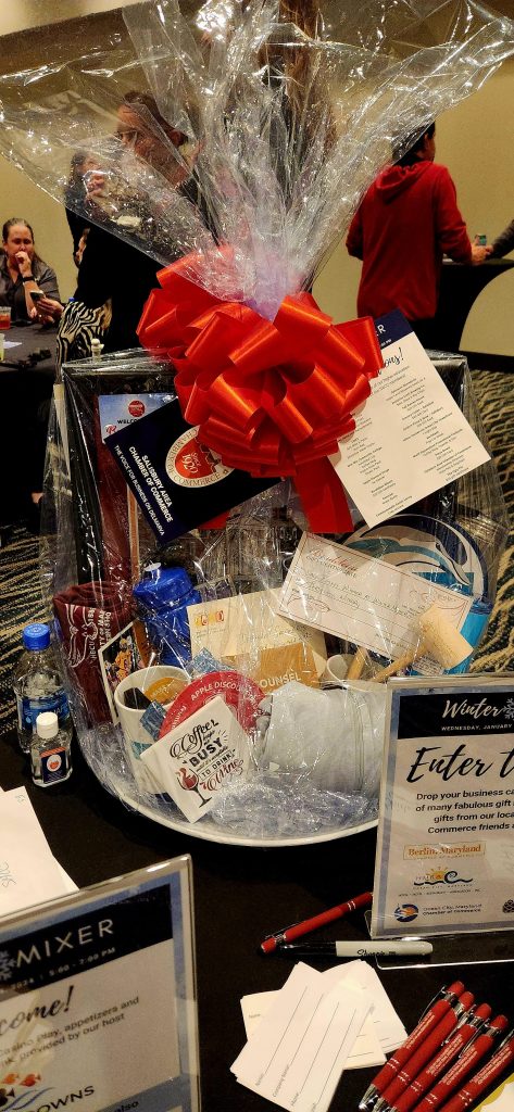 Gift Basket for the Coast Chamber Mixer 2024