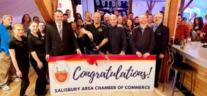 Salisbury Area Chamber of Commerce ribbon cutting