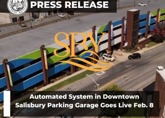 Automated System in Downtown Salisbury Parking Garage Goes Live Feb. 8
