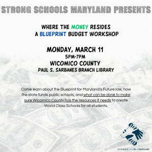 Strong Schools Maryland Event information