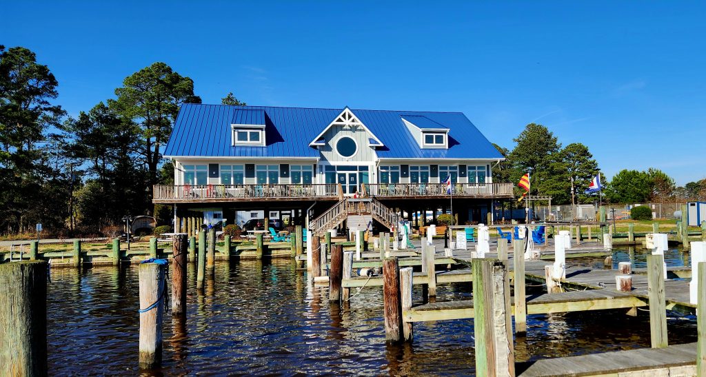 External view of the Wicomico Yacht Club