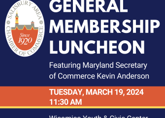 March General Membership Luncheon to Feature Maryland Secretary of Commerce Anderson