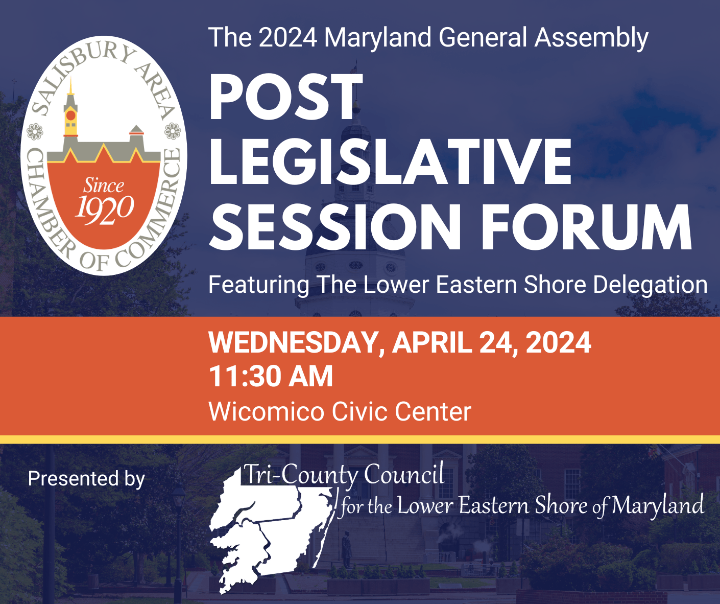 The SACC to Hold MD General Assembly Post Legislative Luncheon - SBJ