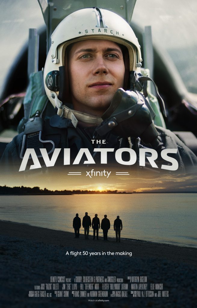 Aviator movie poster graphic