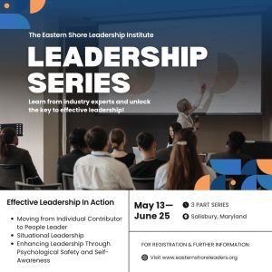 Flyer for a Leadership Series