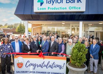 Taylor Bank Cuts Ribbon To New Loan Production Office in Salisbury, Maryland
