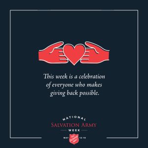 Logo for Salvation Army week