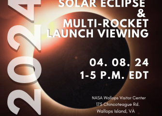 Solar Eclipse & Multi-Rocket Launch Viewing at the NASA Wallops Visitor Center