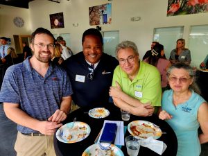 group of people at Chamber Event