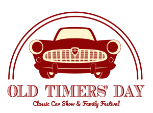 Old red car logo