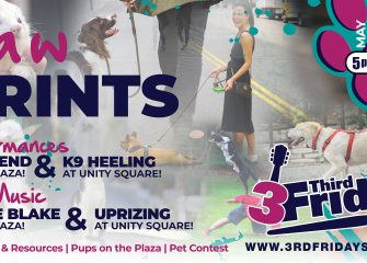 3rd Friday: Paw Prints Set for May 17