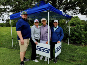 Putting Green and team Sponsor BBSI