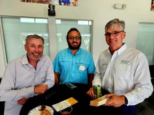 three men at Chamber Event