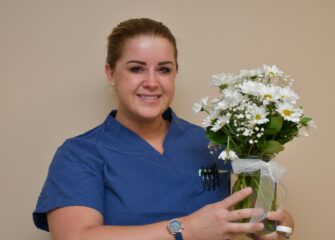 Kristie Cooper is TidalHealth Peninsula Regional’s May Daisy Award Recipient