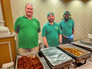 Sub Runners offered hungry guests their Summer Eats & Treats menu, including a Crab Cake and a Shrimp Salad.