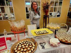 Vivian’s House Gluten Free Bakery served scrumptious Lemon and Orange Cardamom Bundt Cakes, Chocolate Cupcakes, and a vegan blueberry Pop Tart.