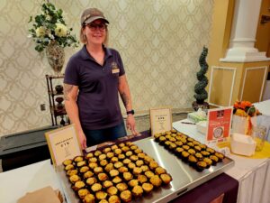 Signature Tastes category winner The Ugly Pie served two tasty dishes - a ground beef and veggie Shepherd's Pie and mushroom filled Vegetarian Forager's Pie.