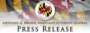 Maryland flag logo for the attorney office