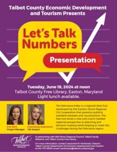 flyer for the presentation in Talbot county